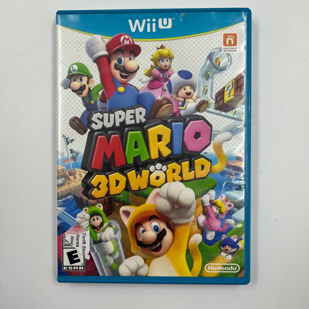 Wiiu Super Mario. 3d World Game